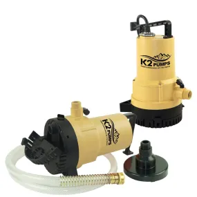 1/4 HP Duo 2-in-1 Utility Pump - Submersible & Transfer Pump