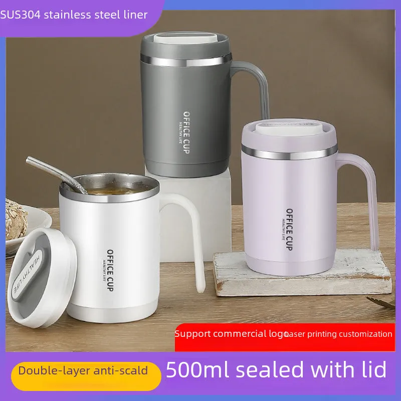 304 Stainless Steel Large Capacity Mug