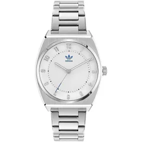 ADIDAS AOSY22025 SILVER STAINLESS STEEL UNISEX WATCH