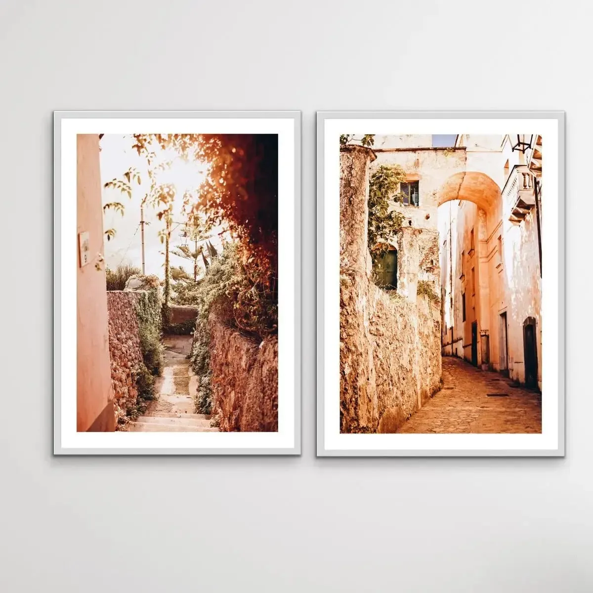 Amalfi - Two Piece Ravello Italy Photographic Print Set