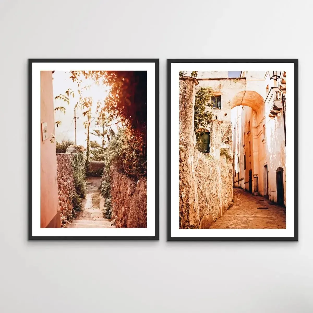 Amalfi - Two Piece Ravello Italy Photographic Print Set