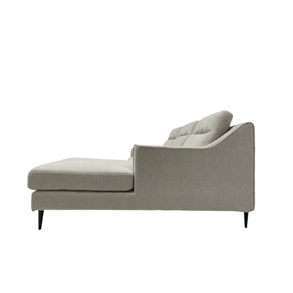 Archie 3 Seater L-Shape Fabric Sofa by Zest Livings