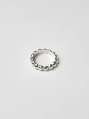 Ball Ring in Sterling Silver