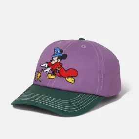 Butter Goods - Disney Sorcerer 6 Panel Cap - Berry / Forest