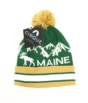 Cirque Mountain Maine Moose Mountains Beanie