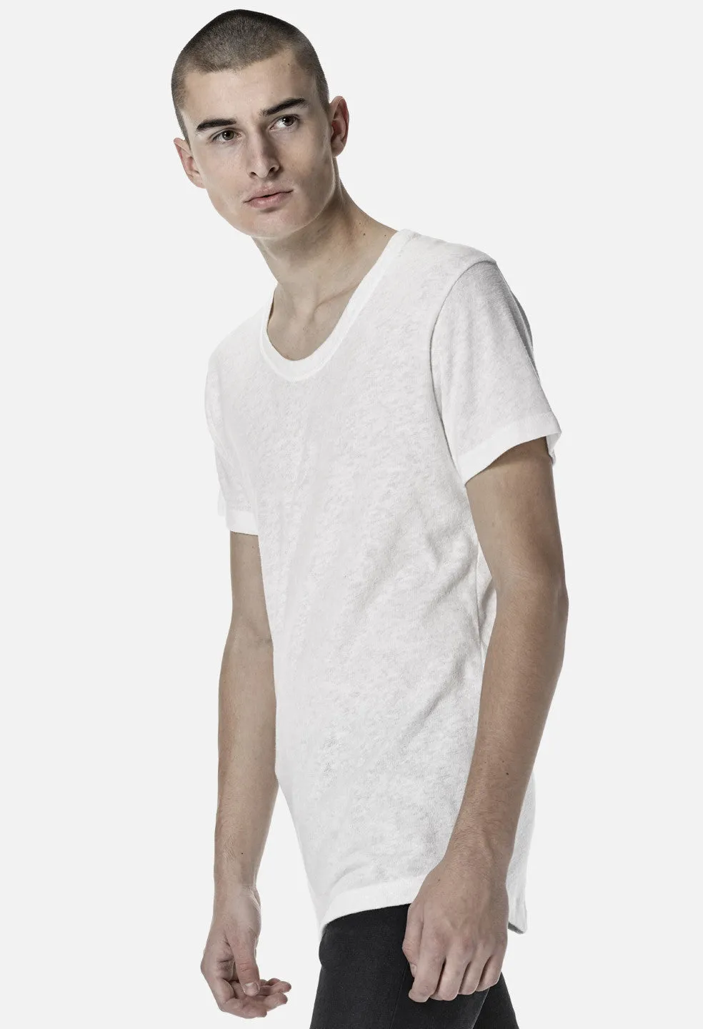 Co-Mix Curve U-Neck / Co-Mix White