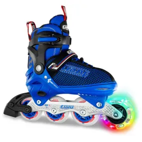 Crazy - 168 Adjustable Inline Skate - Blue