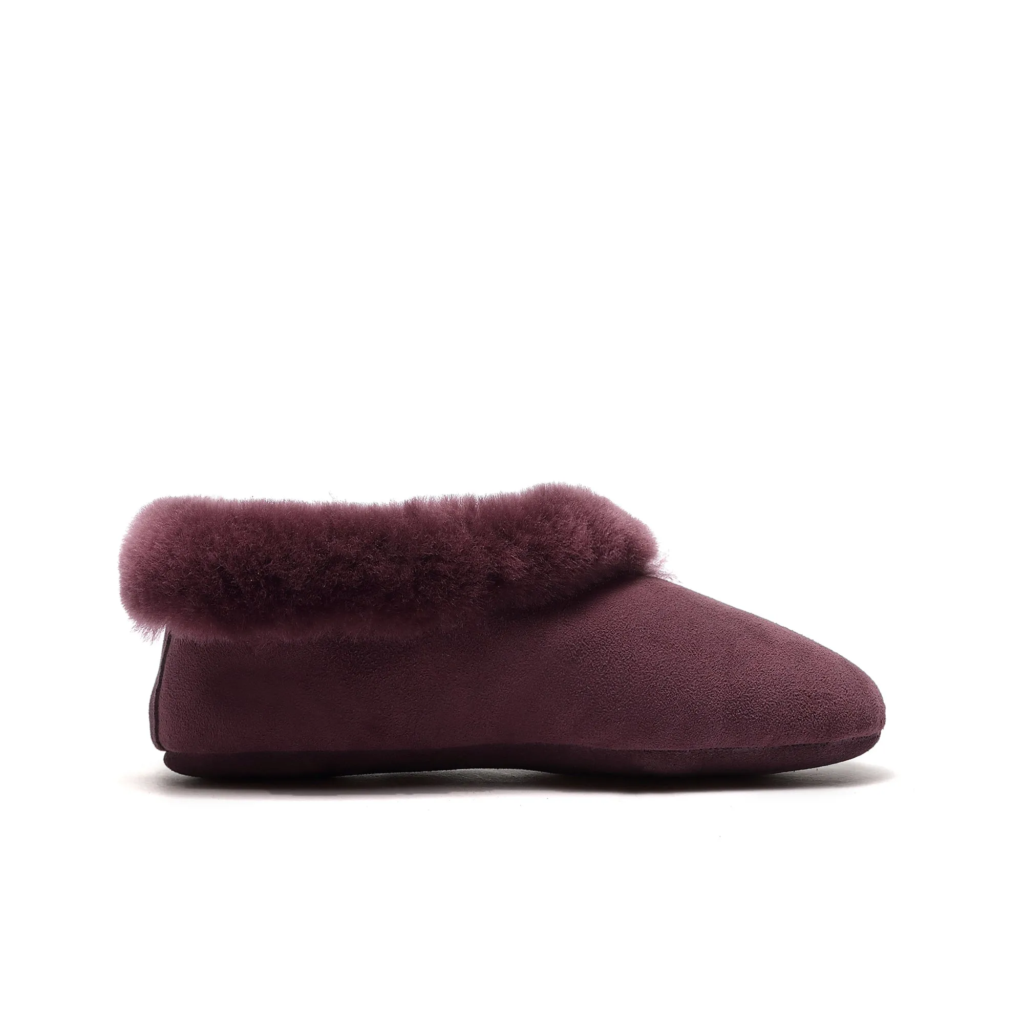 Ella UGG Slippers - Women's Soft Sole Australian Sheepskin Slippers Ballet shoes