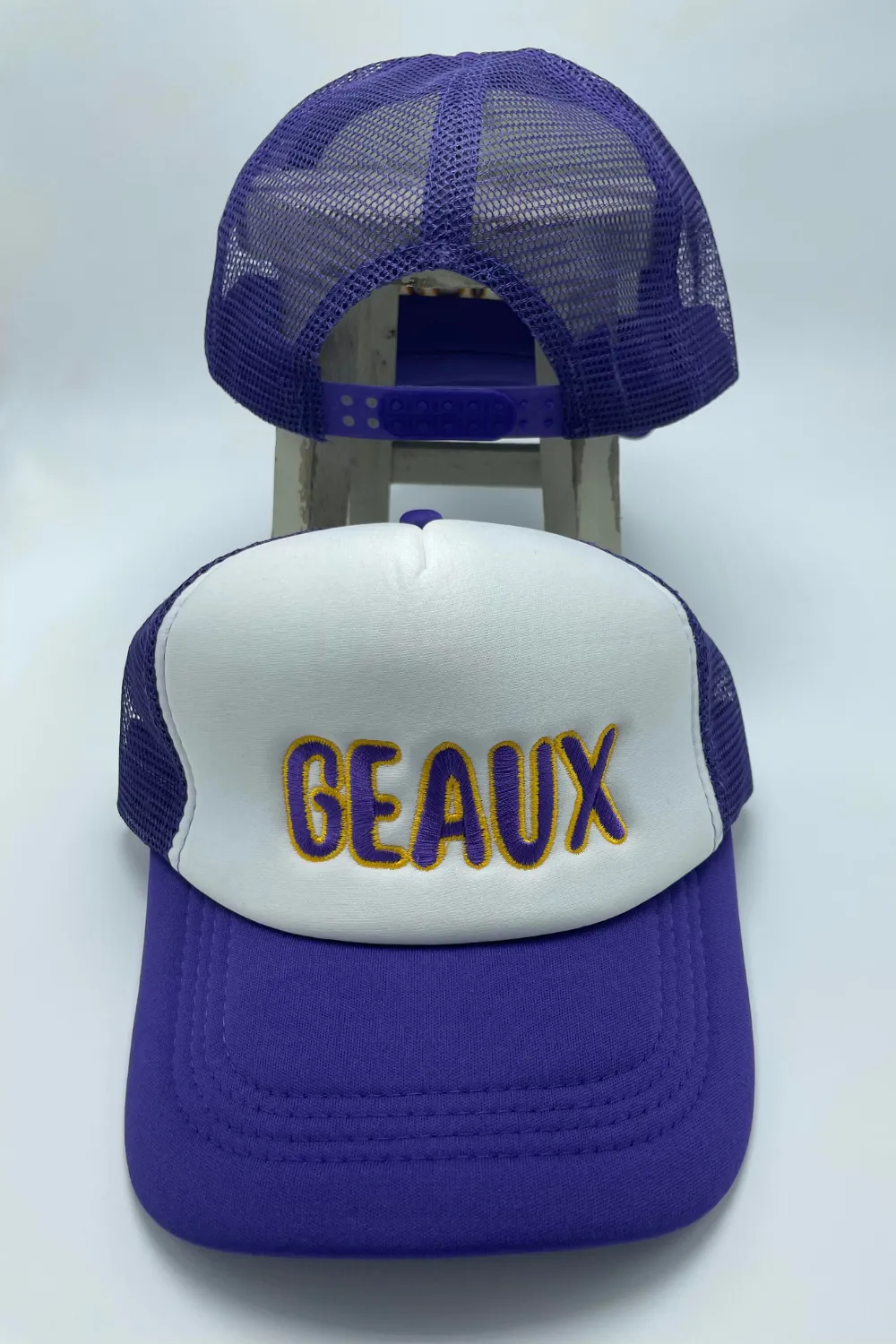 EMBROIDERED TRUCKER HAT | GEAUX