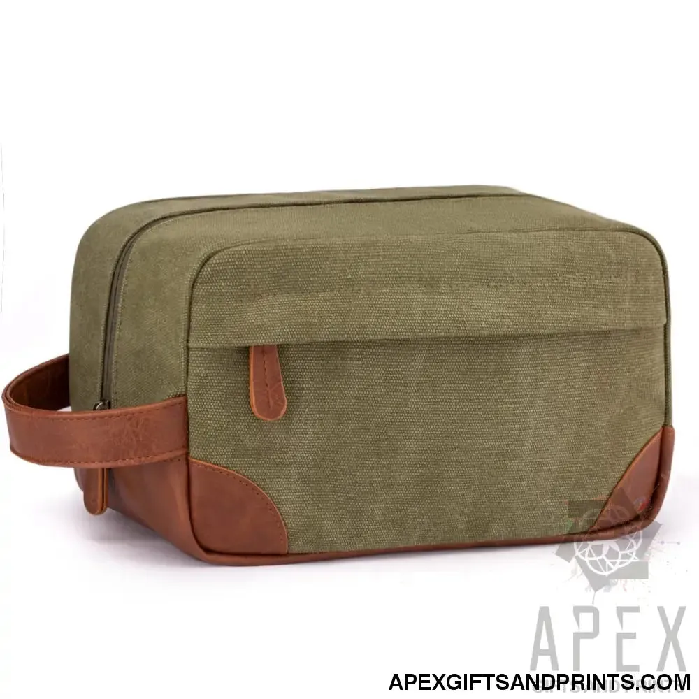 European retro men's toiletry bag