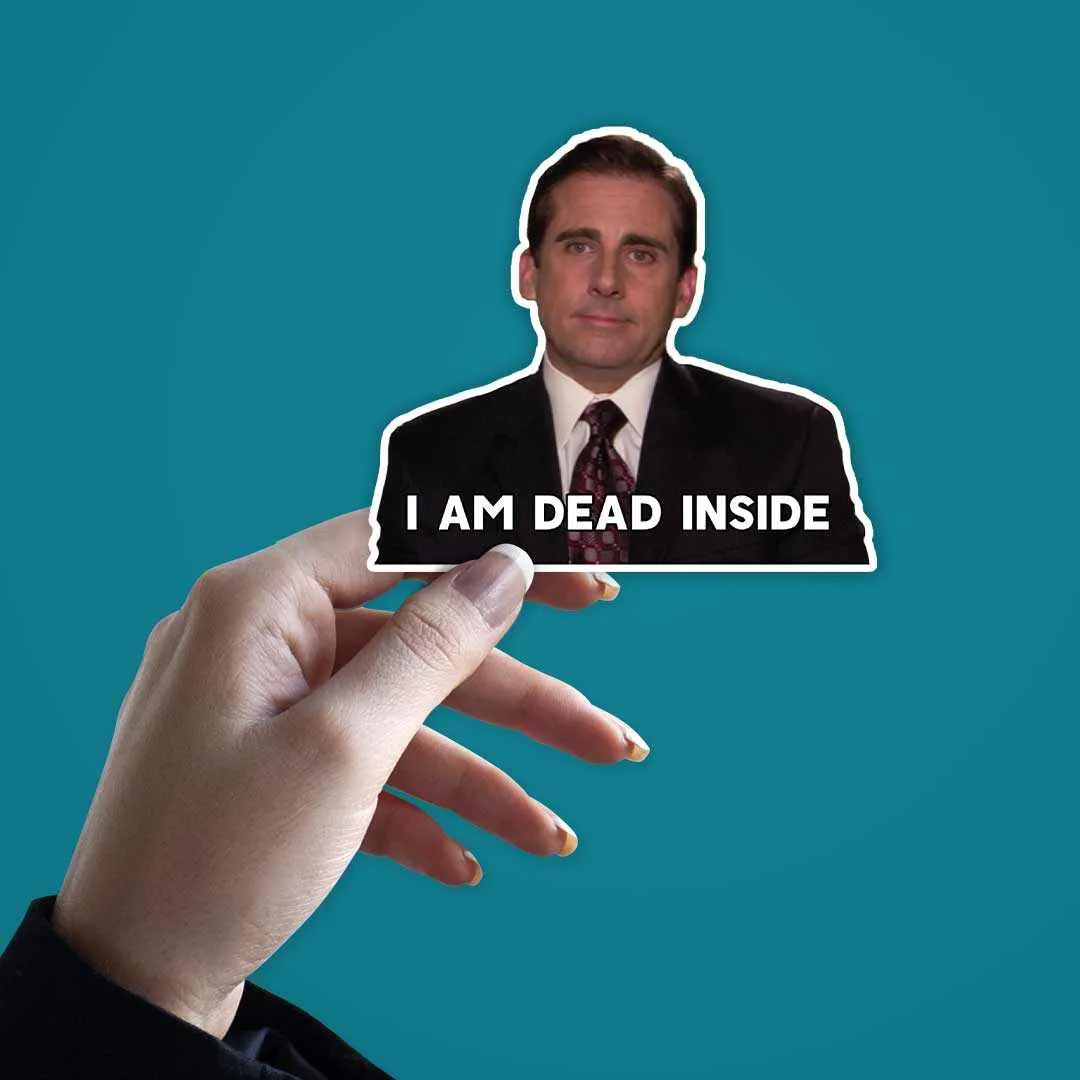 I am dead inside Sticker