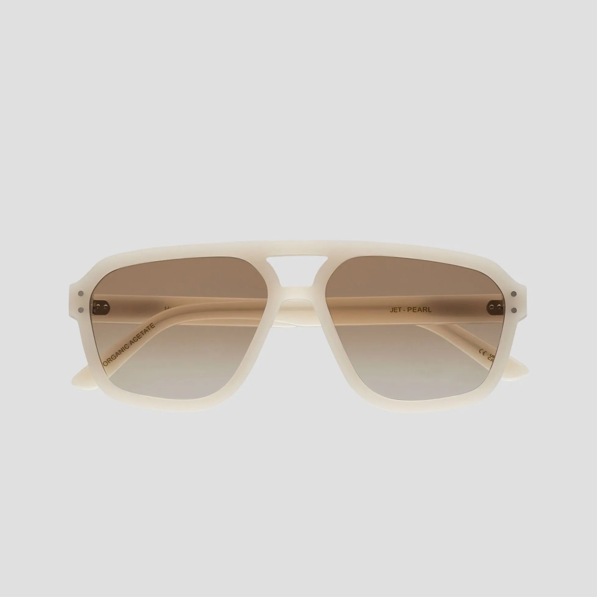 Jet, Pearl, Brown Gradient Lens