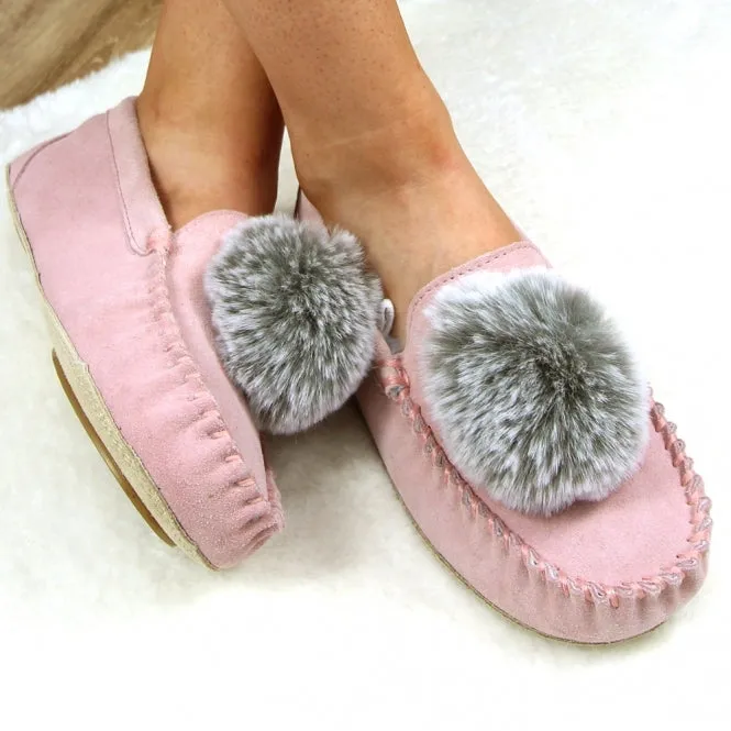 Lazy Dogz Bessie Ladies Moccasin Slipper