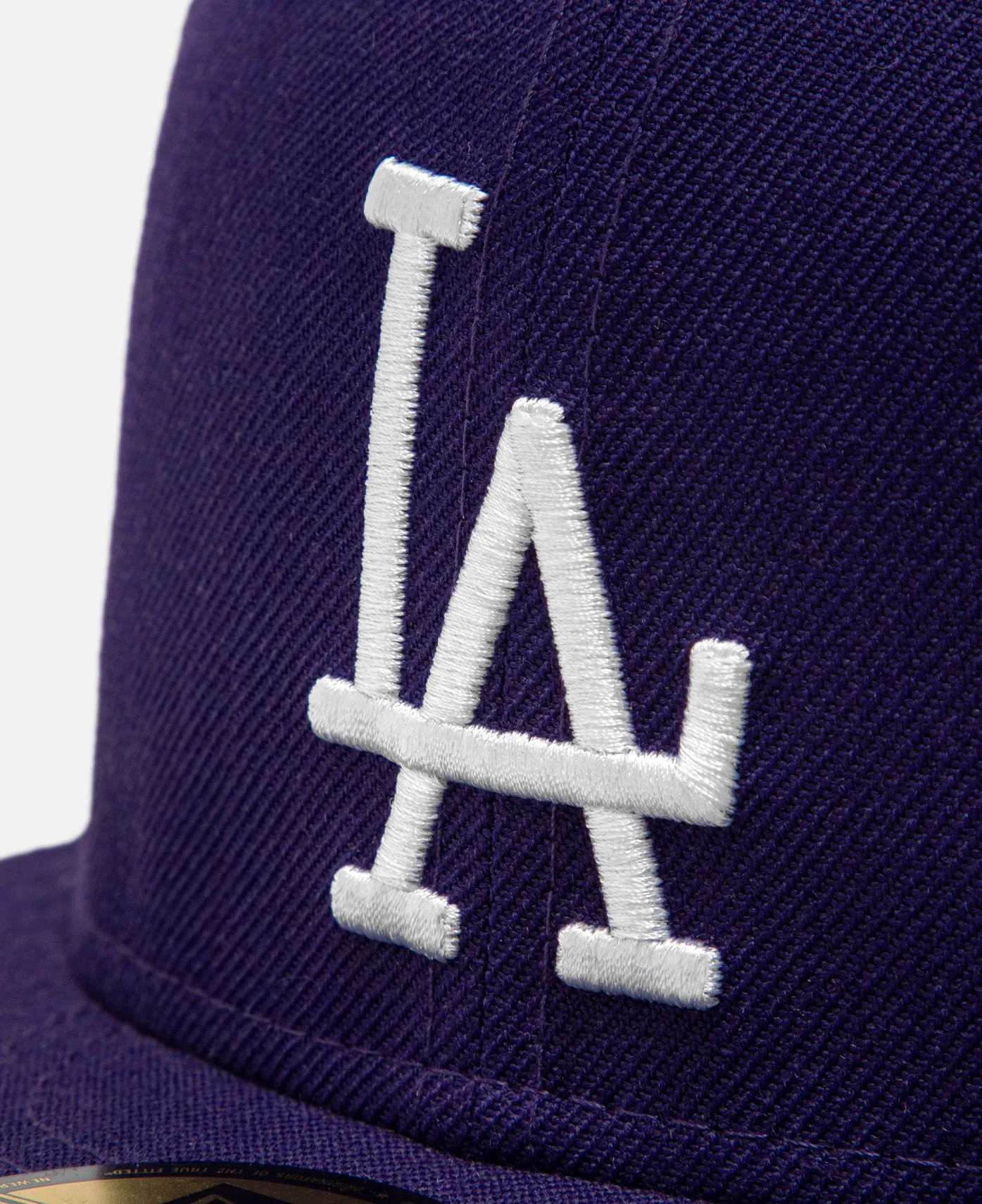 Los Angeles Dodgers MLB Royal Purple 59Fifty Cerrada (Purple)