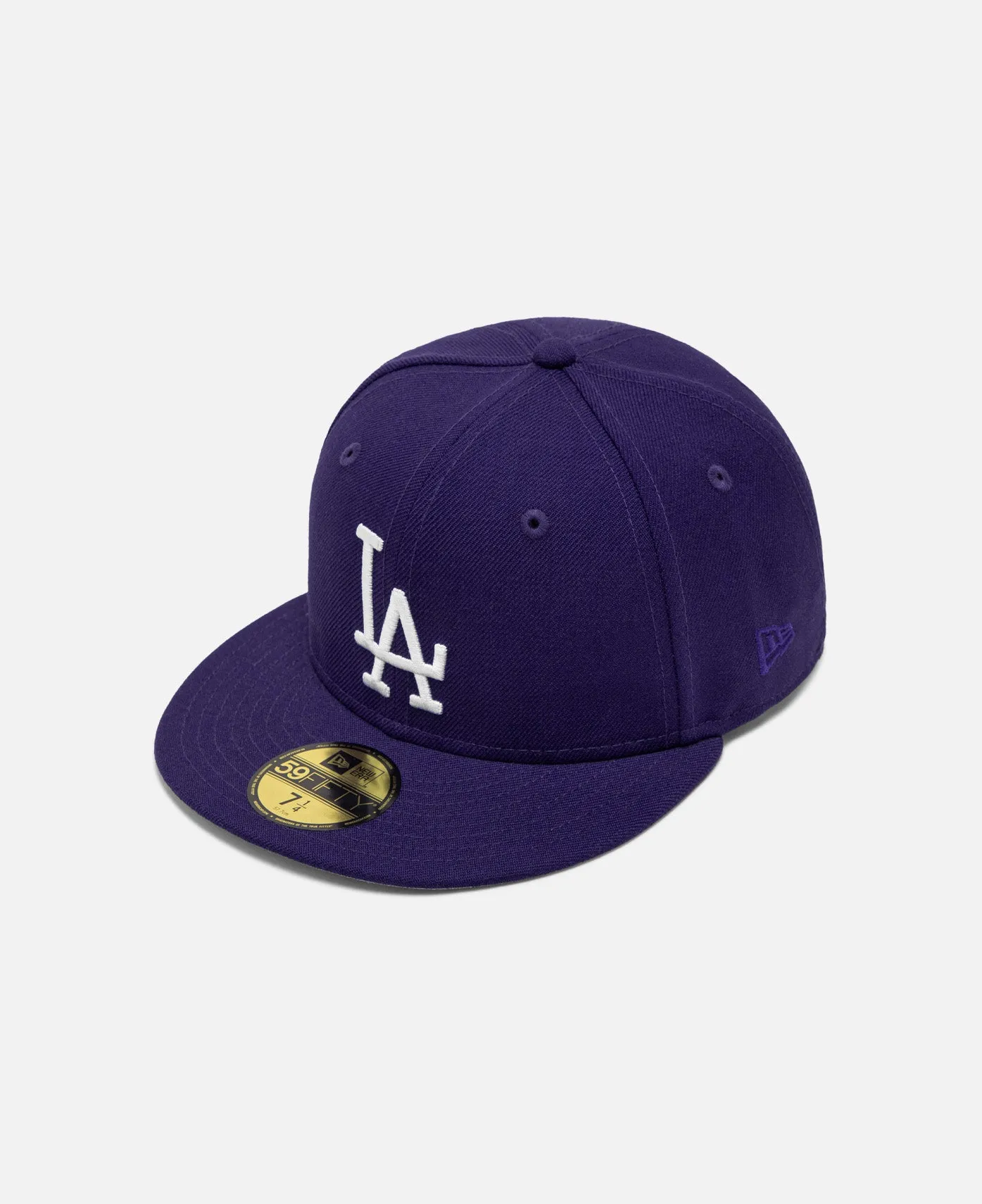 Los Angeles Dodgers MLB Royal Purple 59Fifty Cerrada (Purple)