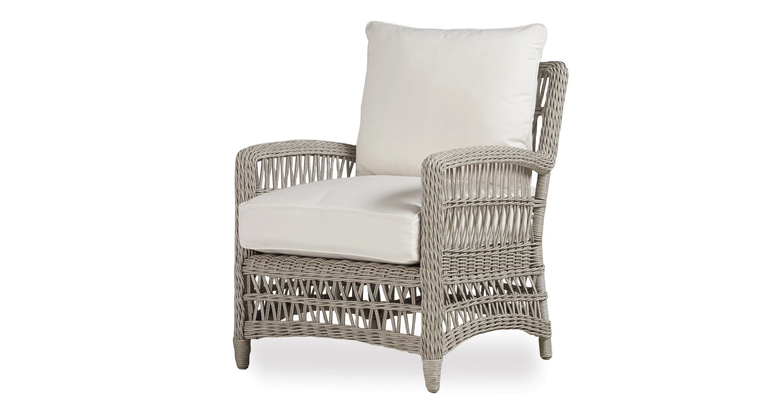 Mackinac Wicker High Back Swivel Rocker