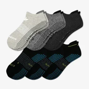 Men's Gripper Ankle Sock 6-Pack