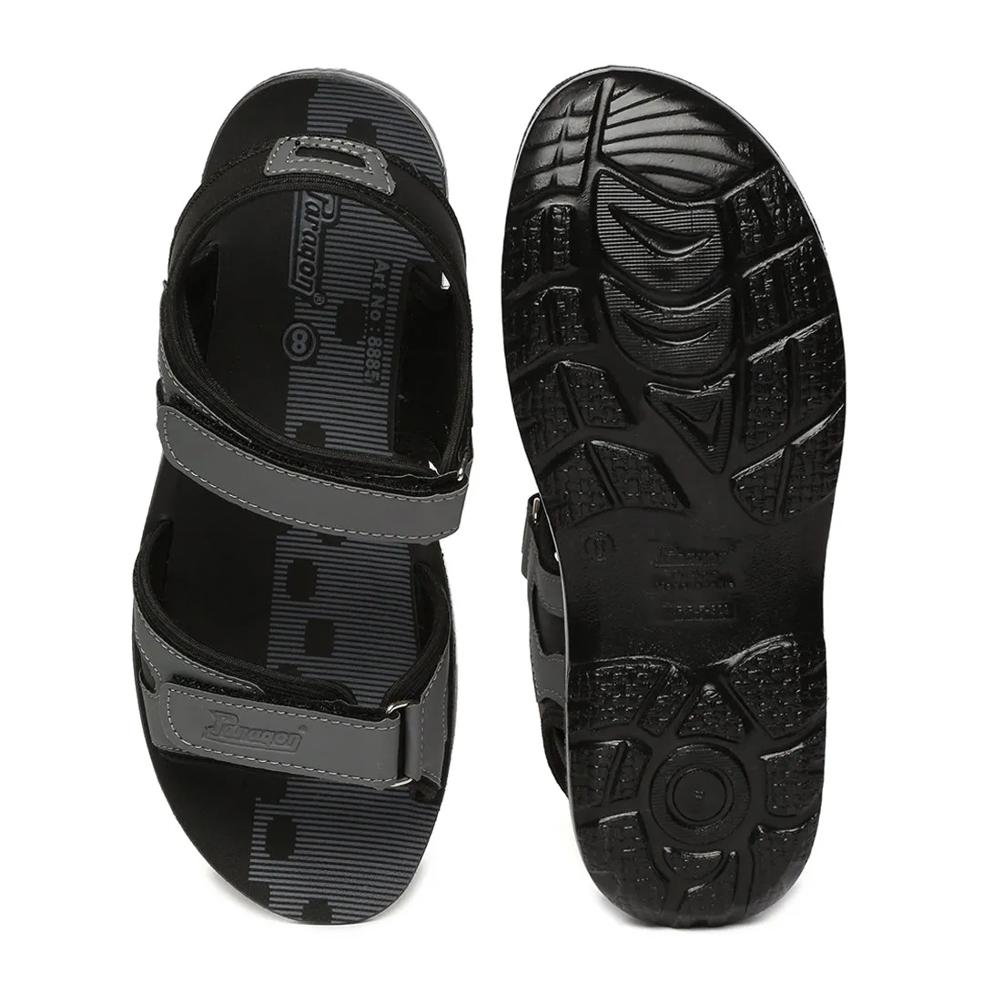 Paragon PU8885G Men Stylish Sandals | Comfortable Sandals for Daily Outdoor Use | Casual Formal Sandals with Cushioned Soles