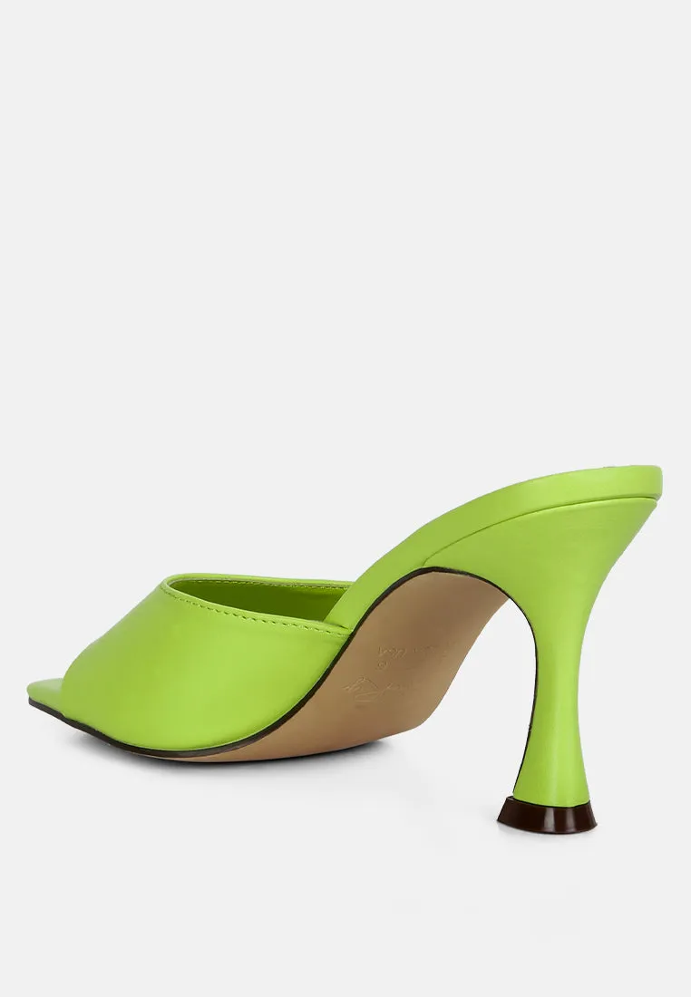 Roblux Slip On Spool Heels