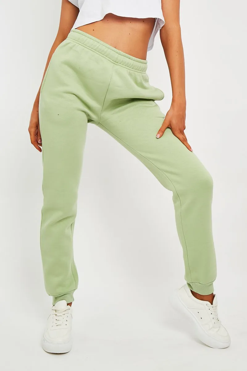 Sage Slim Fit Joggers - Chaise