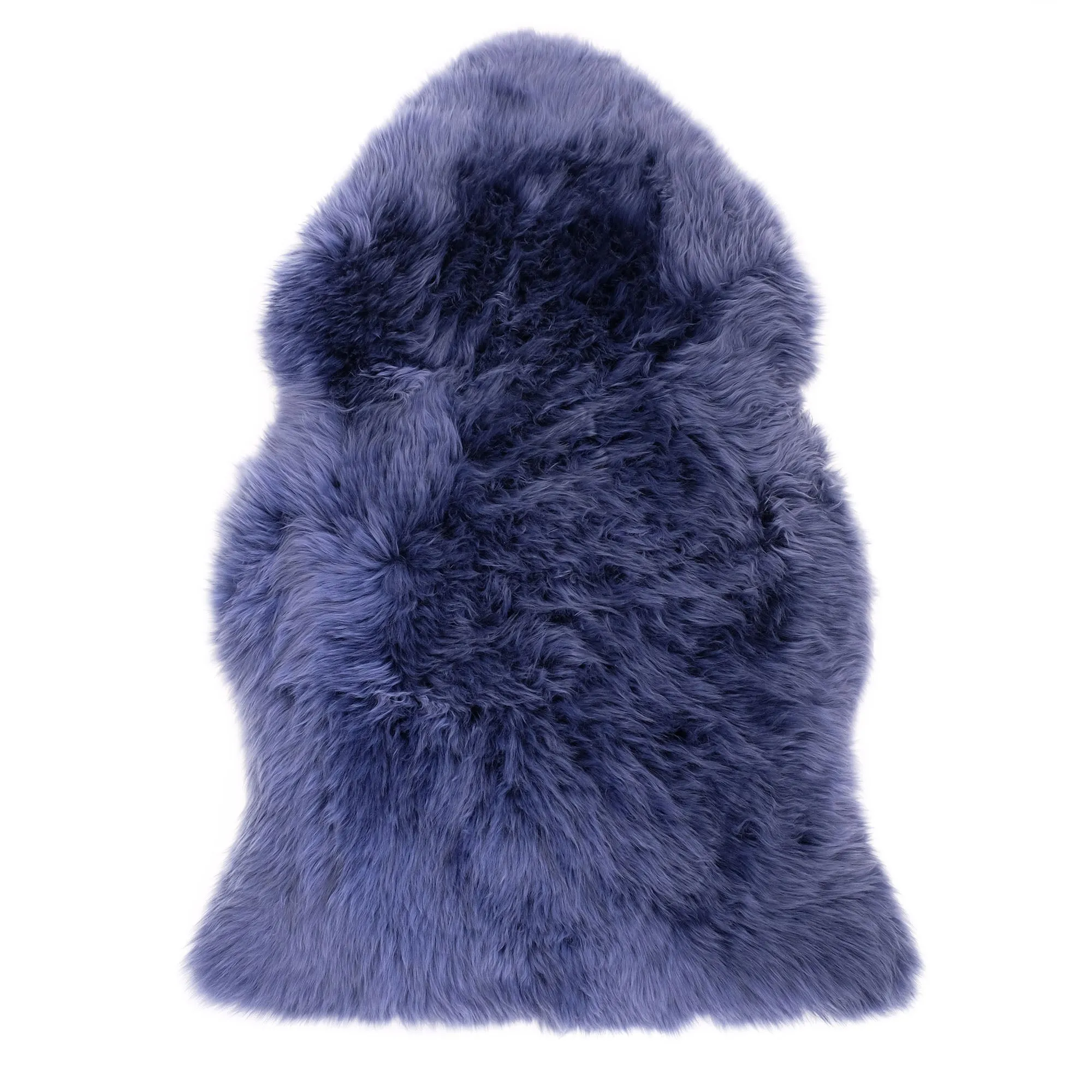 Sheepskin Rug - Blue - XXL - Long Wool Australian Merino Sheepskin