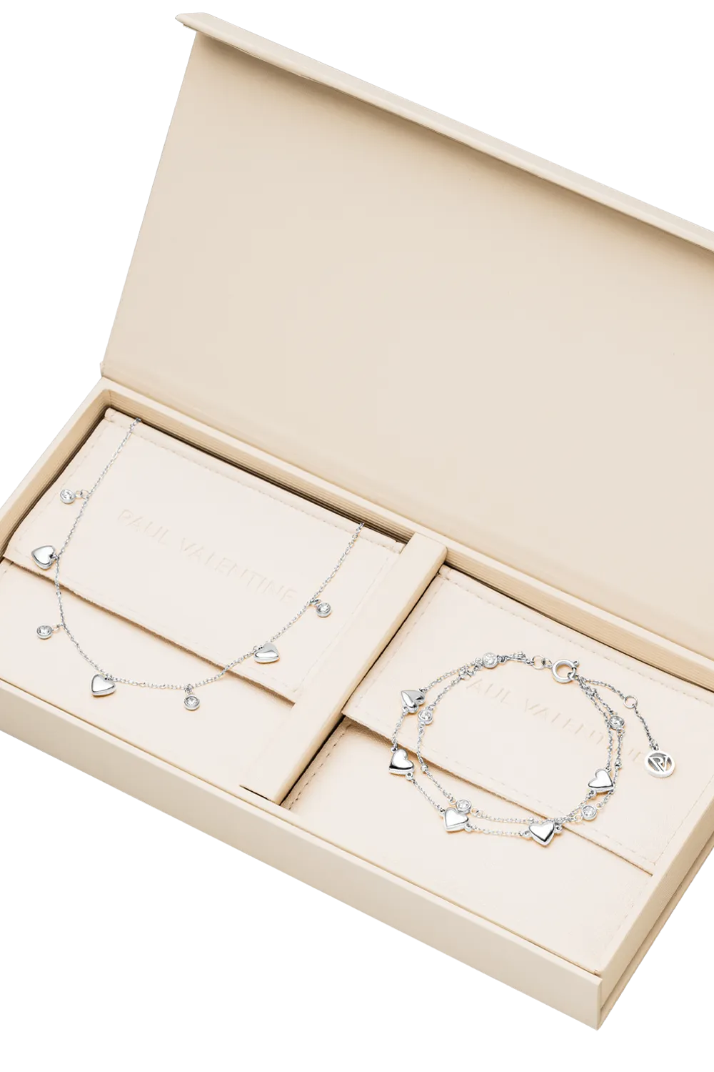 Shining Heart Gift Box Silver